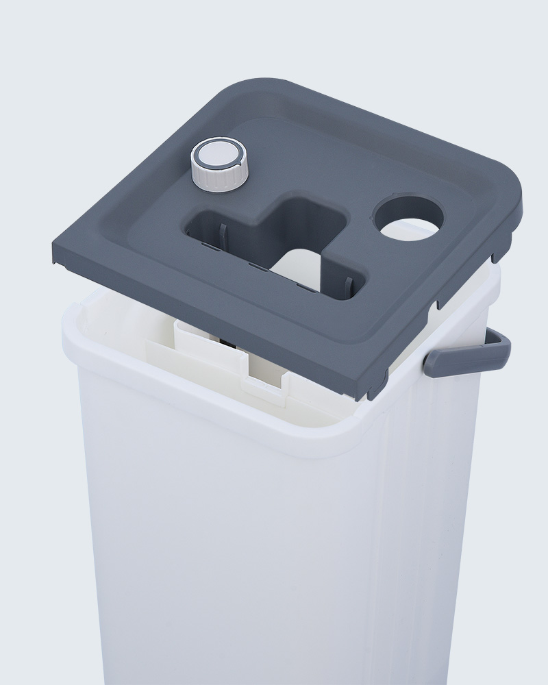 Moppbøttesett for rent og skittent vann