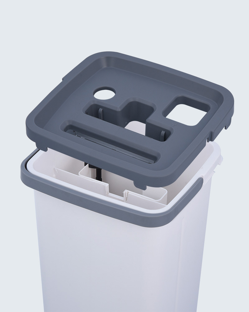 Håndfri vask Mopx Flat Mopp bøttesett