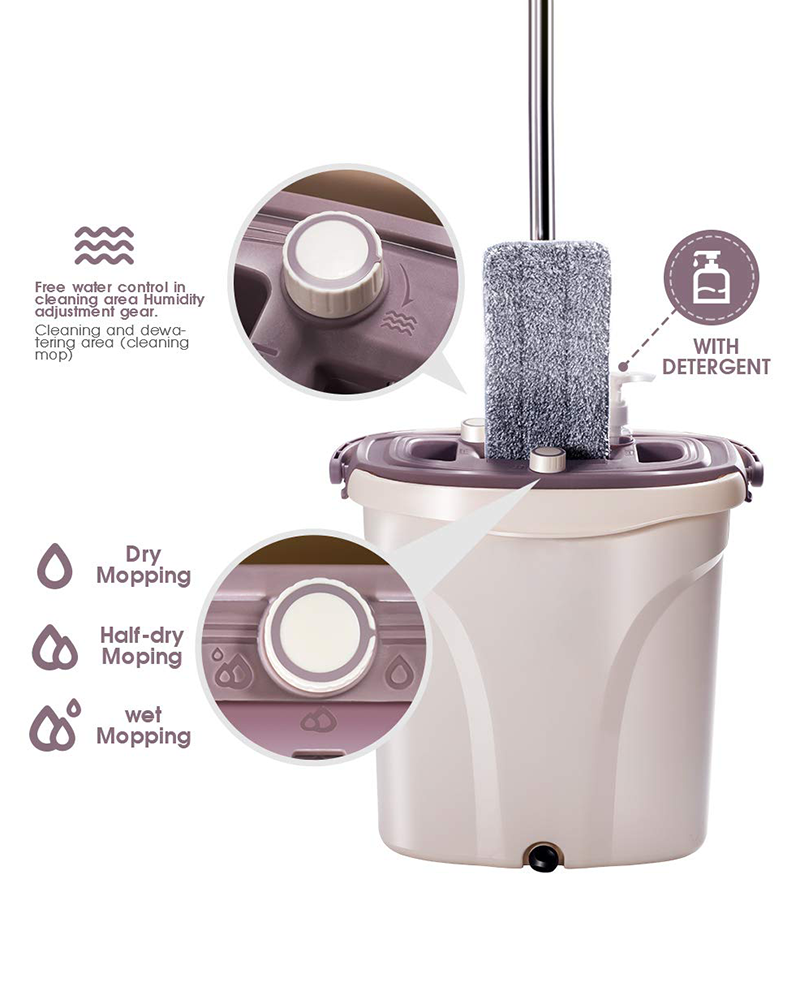 Mopx Dual Zone Dual Control Skittenvannseparasjon Moppbøttesett